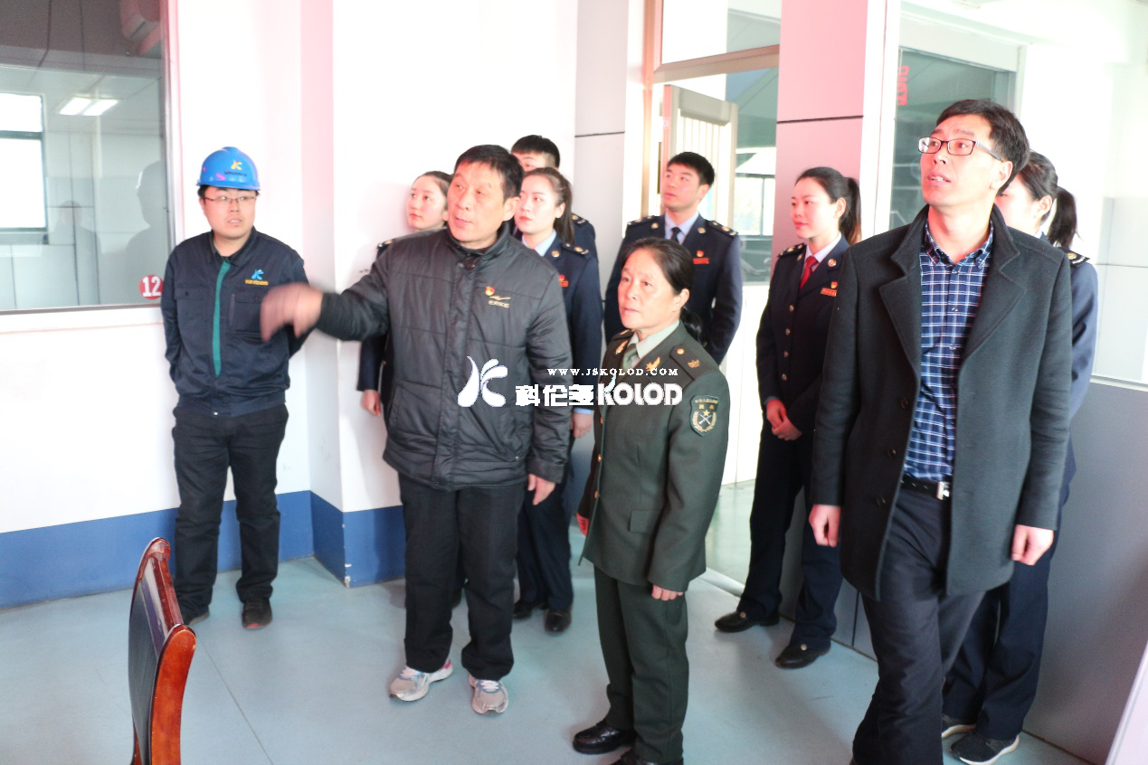 “時(shí)代楷模”王仕花及灌云縣稅務(wù)局領(lǐng)導(dǎo)蒞臨科倫多參觀指導(dǎo)