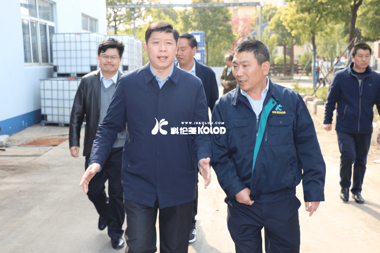 灌云縣縣長(zhǎng)朱興波蒞臨江蘇科倫多調(diào)研指導(dǎo)工作